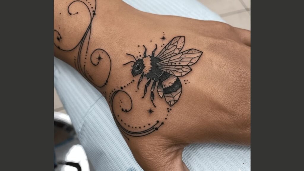 Side hand tattoo for women with delicate floral and minimal design symbolizing elegance and individuality